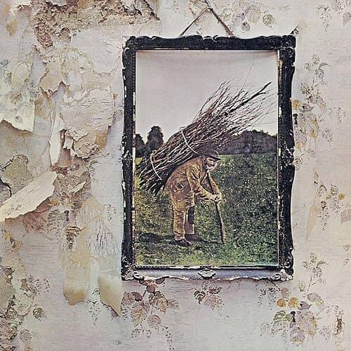 The album cover for Led Zeppelin's fourth album