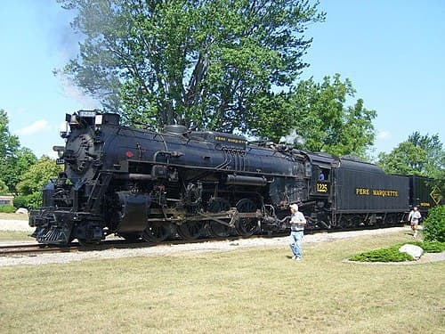 Pere Marquette 1225, the basis for the Polar Express locomotive