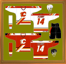 Second design used in 1995–2000.