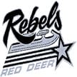 Original Rebels "Skate" logo, used c. 1992–97.