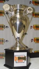 Iowa Corn Cy-Hawk Trophy