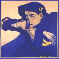 "Les Diables Bleus" French military unit