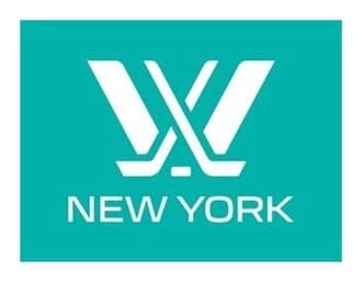Inaugural season logo for PWHL New York.