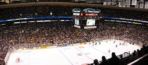 2005 Hockey East Tournament; then the Fleet Center