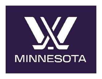 Inaugural season logo for PWHL Minnesota.