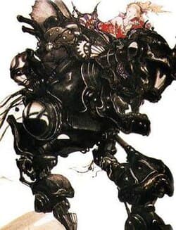 Final Fantasy VI artwork by Yoshitaka Amano, who provided designs for the early games and promotional artwork for much of the series.