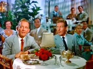Bing Crosby as Bob Wallace and Danny Kaye as Phil Davis