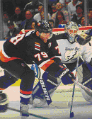 The Islanders acquired Alexei Yashin (left) prior to the 2001–02 season. Yashin would go on to become the team's captain in later years.