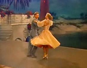 Danny Kaye as Phil Davis and Vera-Ellen as Judy Haynes